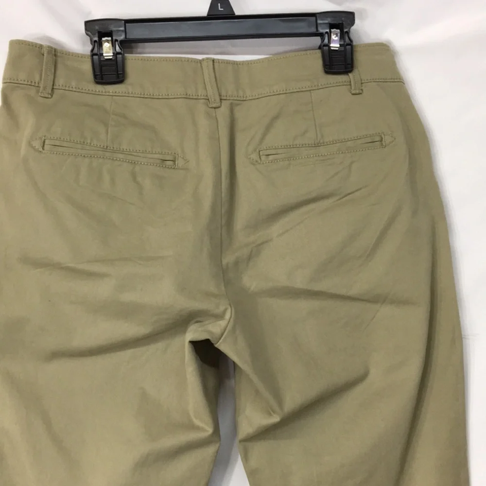 Banana Republic Women’s Girlfriend Fit Army Green Pants Size 0 Like-NEW - Picture 7 of 7